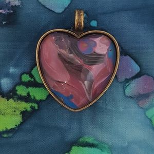 Handmade Heart Pendant Necklace